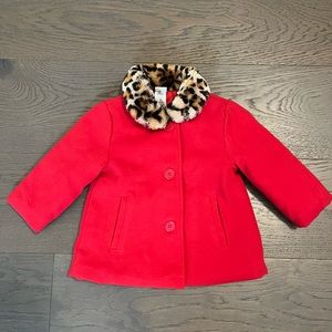 Little Me premium brand baby coat 12M NWT Ret $120